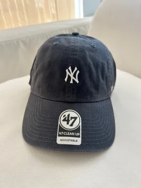 47 Brand New York Yankees Vintage Navy Abate 47 Clean Up B-ABATE17GWS-VN