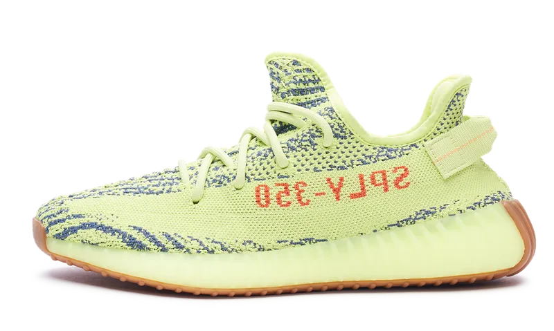 Adidas Yeezy Boost 350 V2 Semi Frozen Yellow Kanye West (B37572) Men's Size 6-12