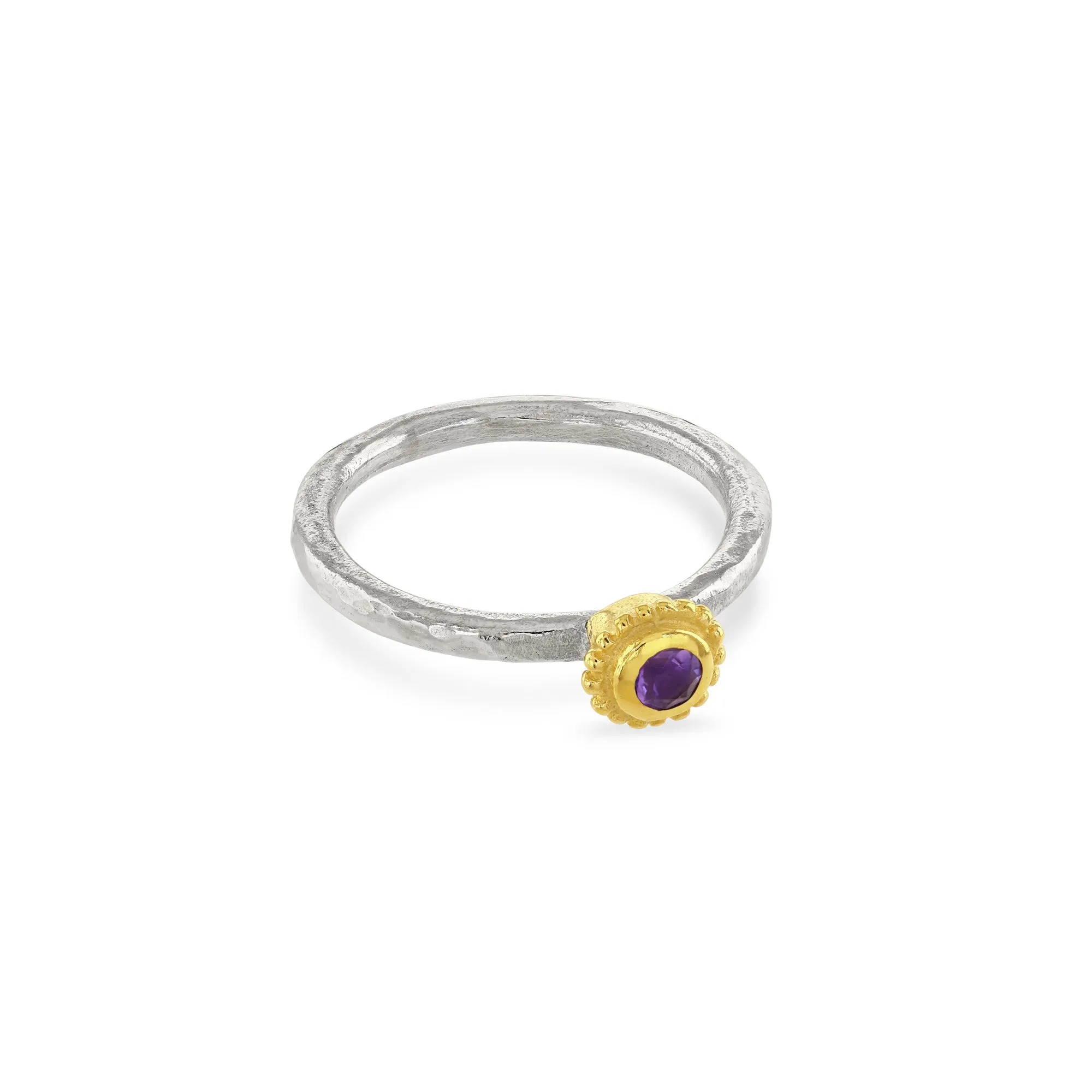 Amethyst Birthstone Ring