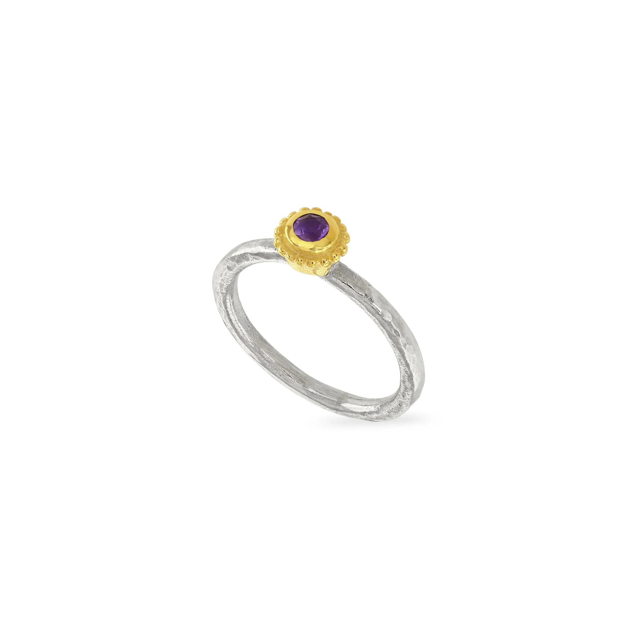 Amethyst Birthstone Ring