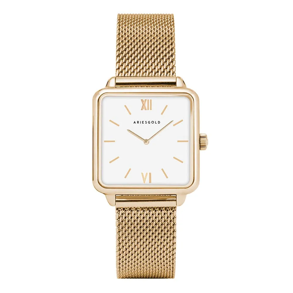 ARIES GOLD MINUIT GOLD L 5038 G-W WOMEN WATCH