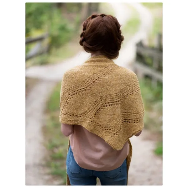 Berroco Amber Waves Shawl PROJECT