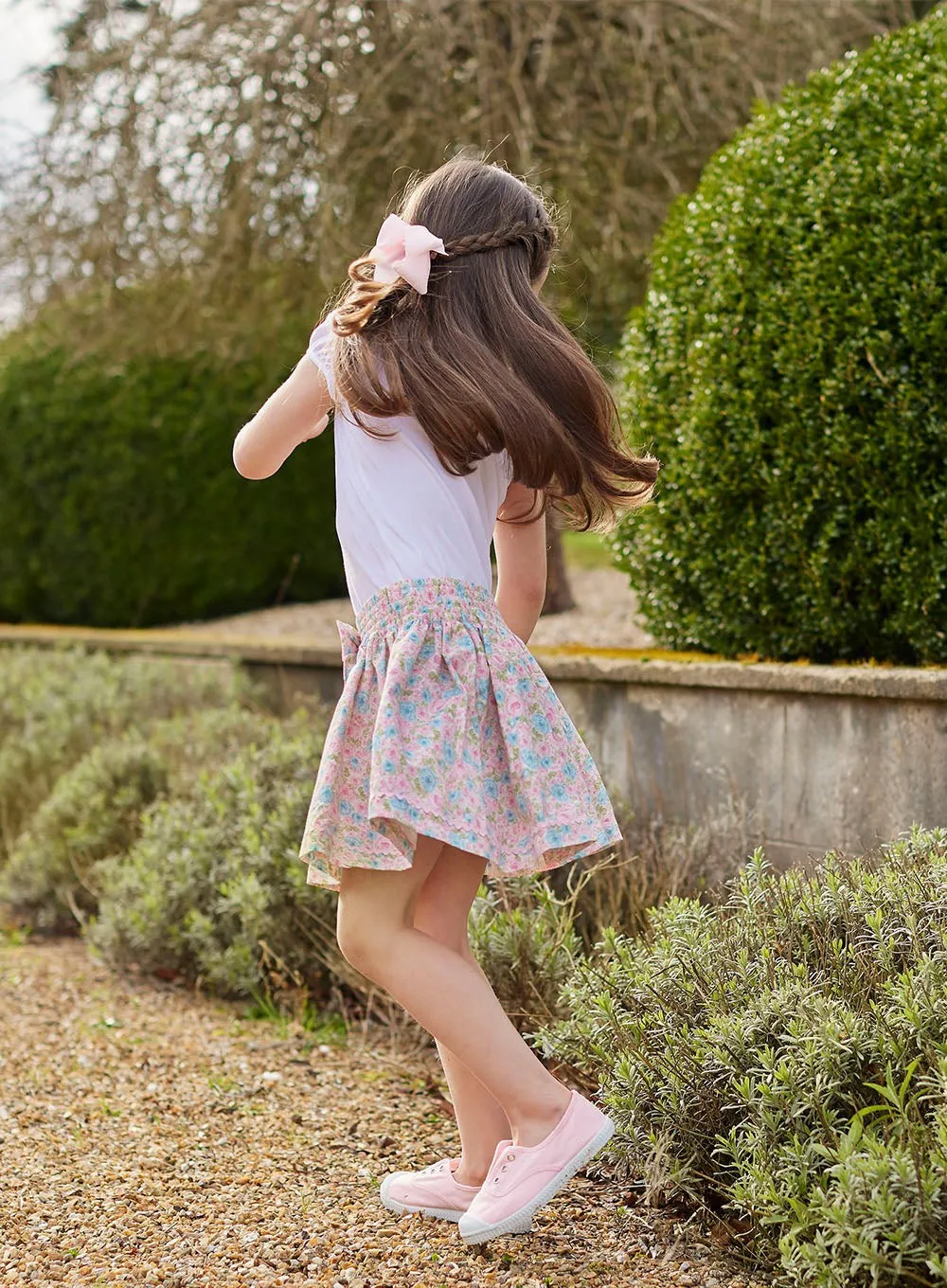 Bow Skirt in Alice Floral