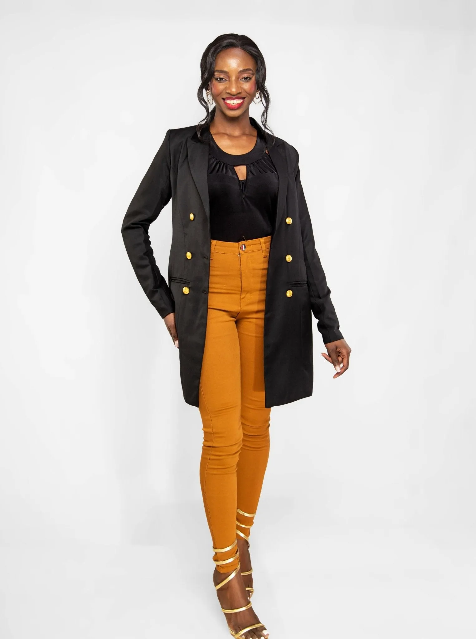 Da'joy Fashions Chester Blazer - Black