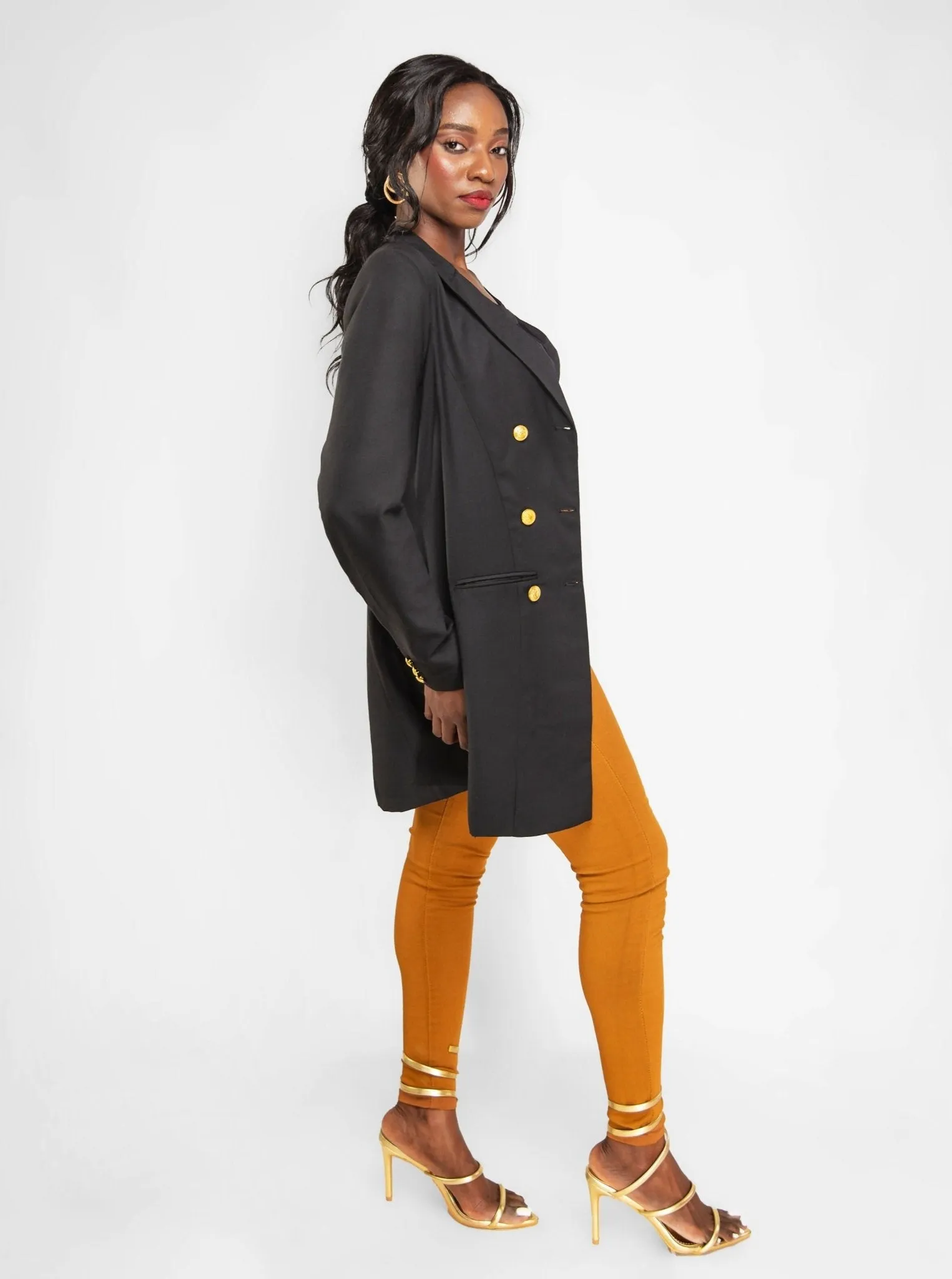 Da'joy Fashions Chester Blazer - Black