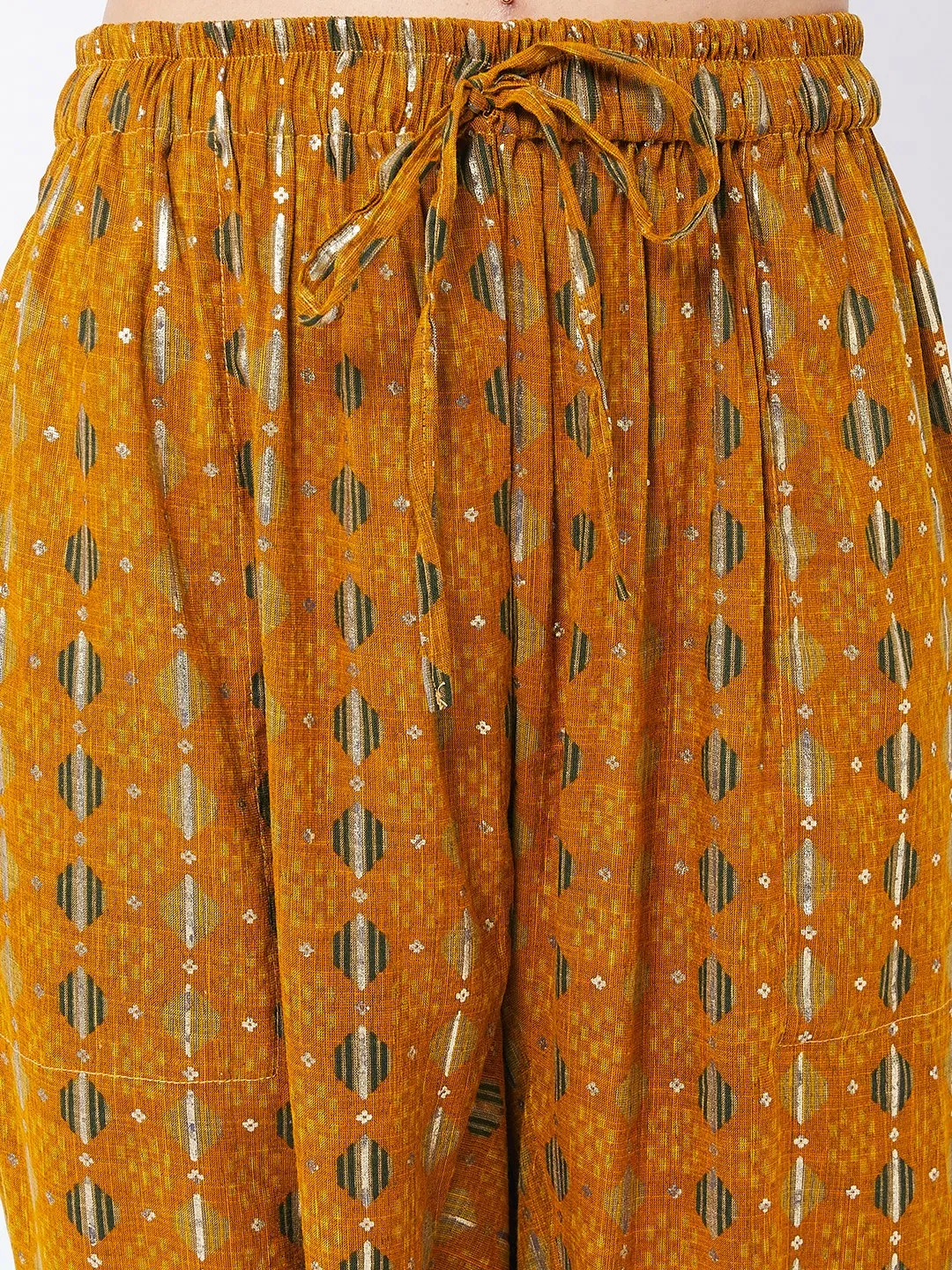 Dijon Yellow Harem Pant