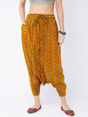 Dijon Yellow Harem Pant