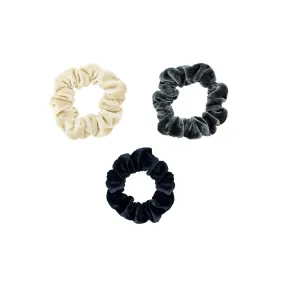 Eclipse Velvet Scrunchies 3-Pack