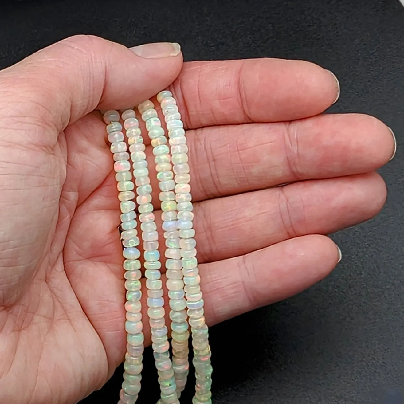 Ethiopian White Opals