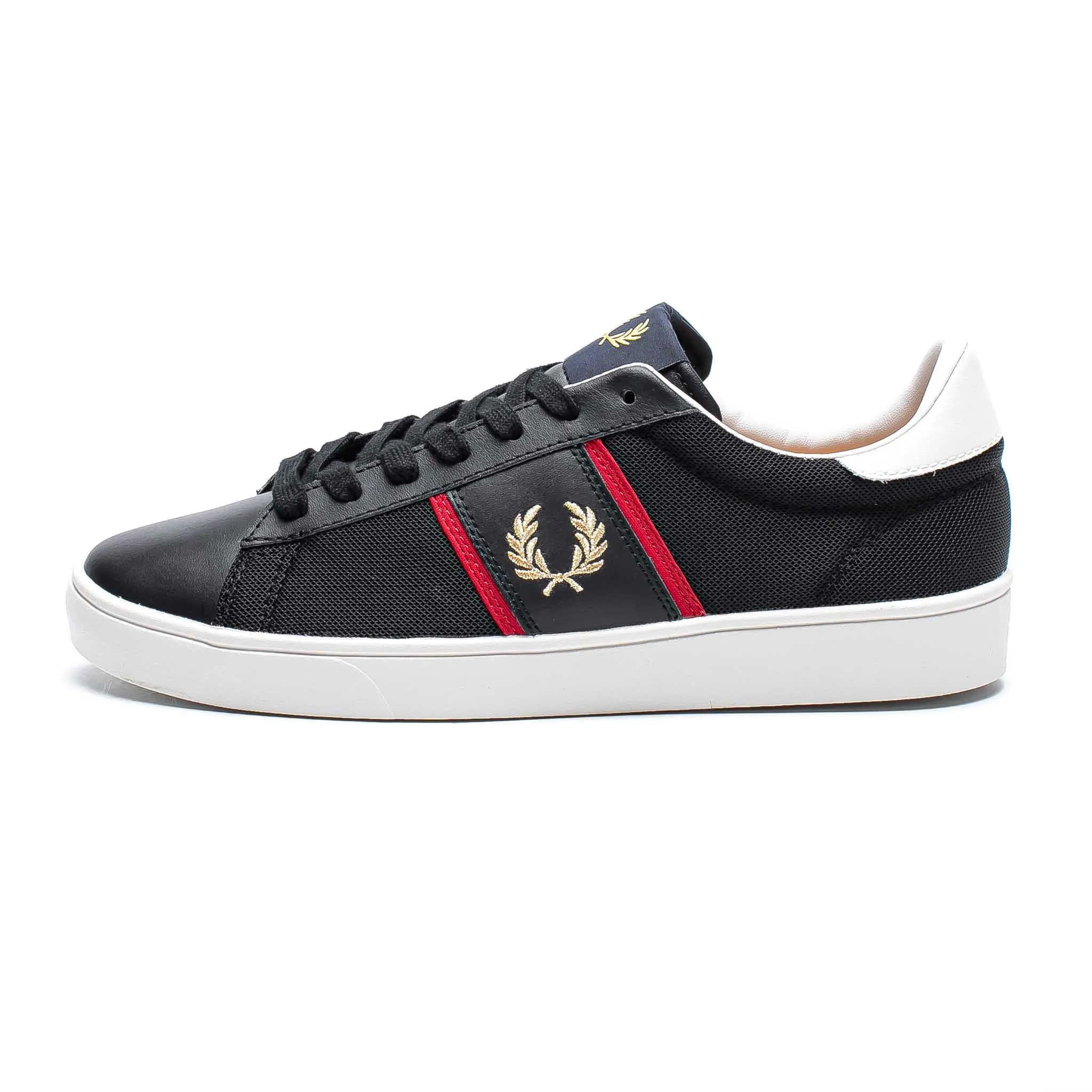 Fred Perry Spencer Mesh/Tipping Black