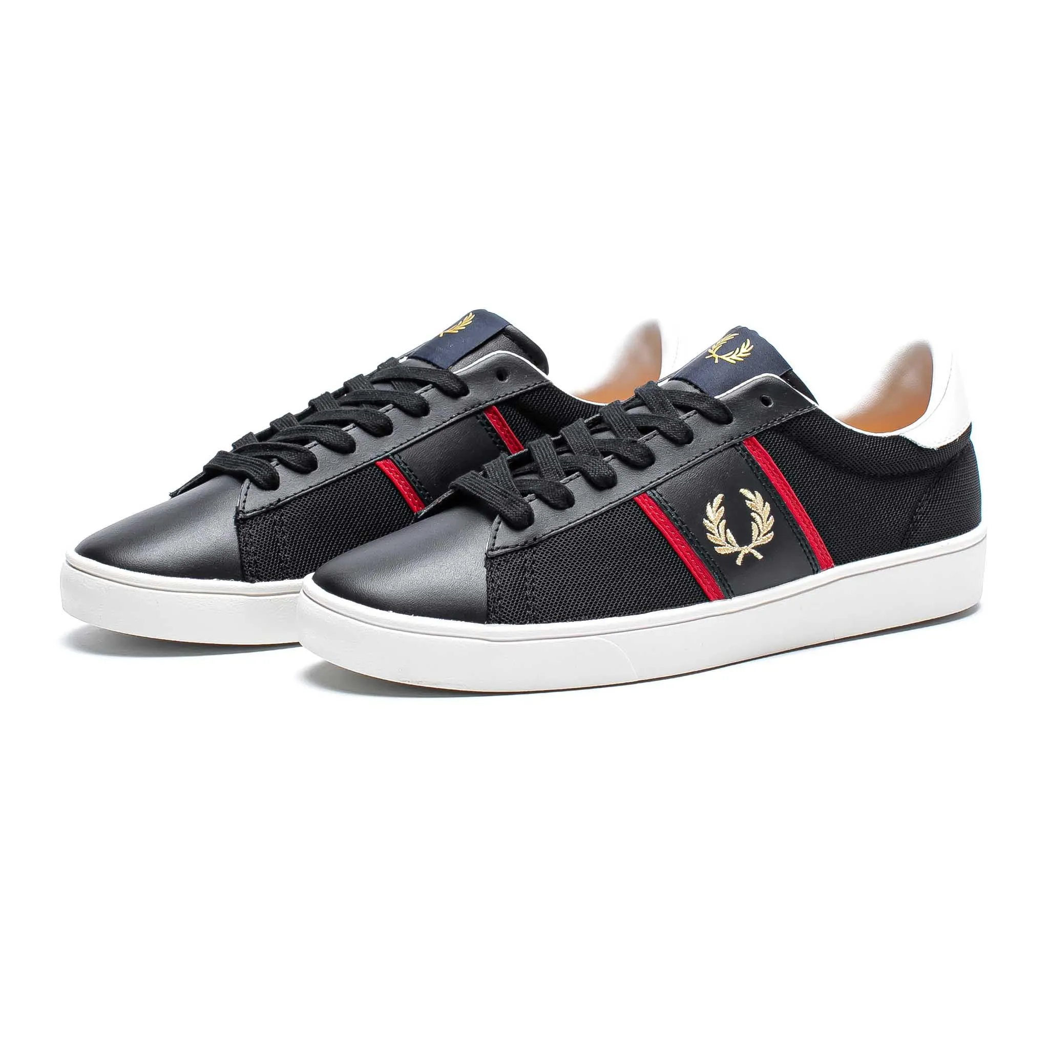 Fred Perry Spencer Mesh/Tipping Black