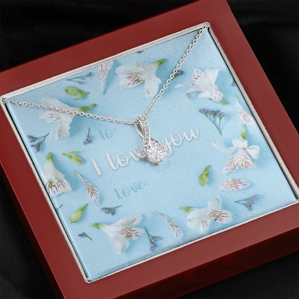 I Love You Alluring Beauty Necklace