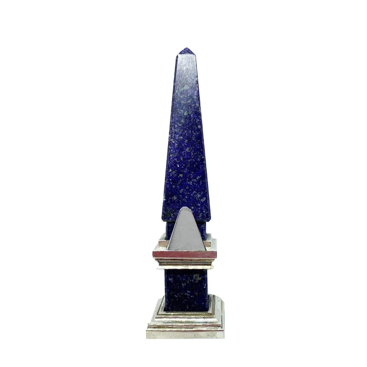 Placeholder obelisk in Sodalite and sterling silver