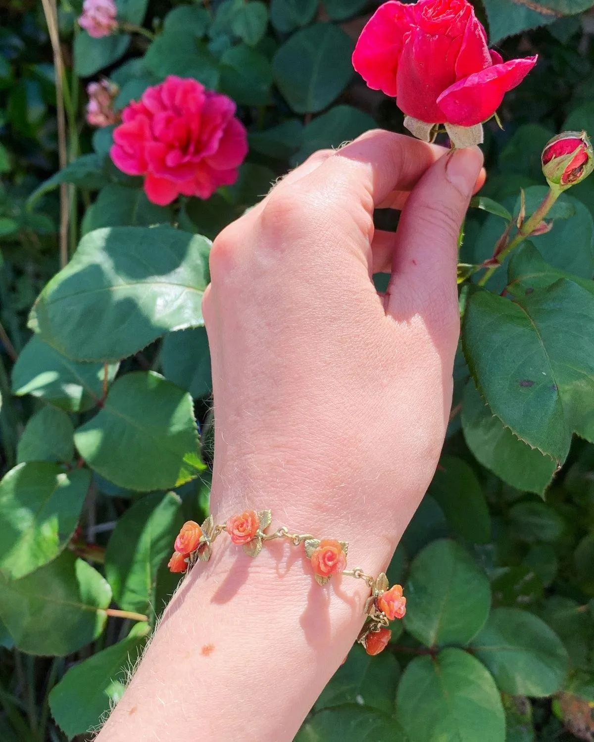 Red Rose Bracelet