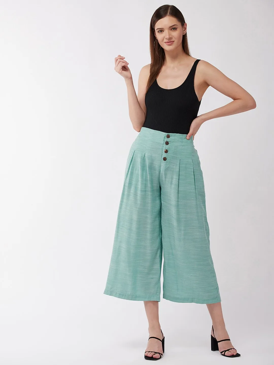 Sapphire Blue Culottes