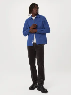 The Moleskin Shirt in Carpenter Blue